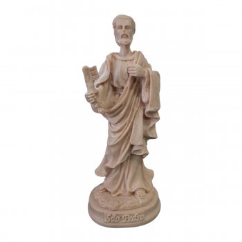 Escultura em Resina São Pedro 15 cm