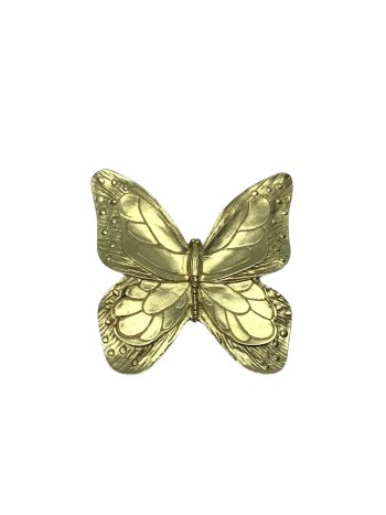 Borboleta GG Dourada em Resina Lembrancinha