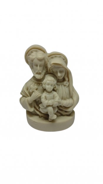 Kit 3 Busto sagrada familia 7 cm (Kit com 3 unidades)